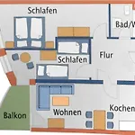 Strandhaus-nordseebrandung-fewo-d1-4 * クックスハーフェン